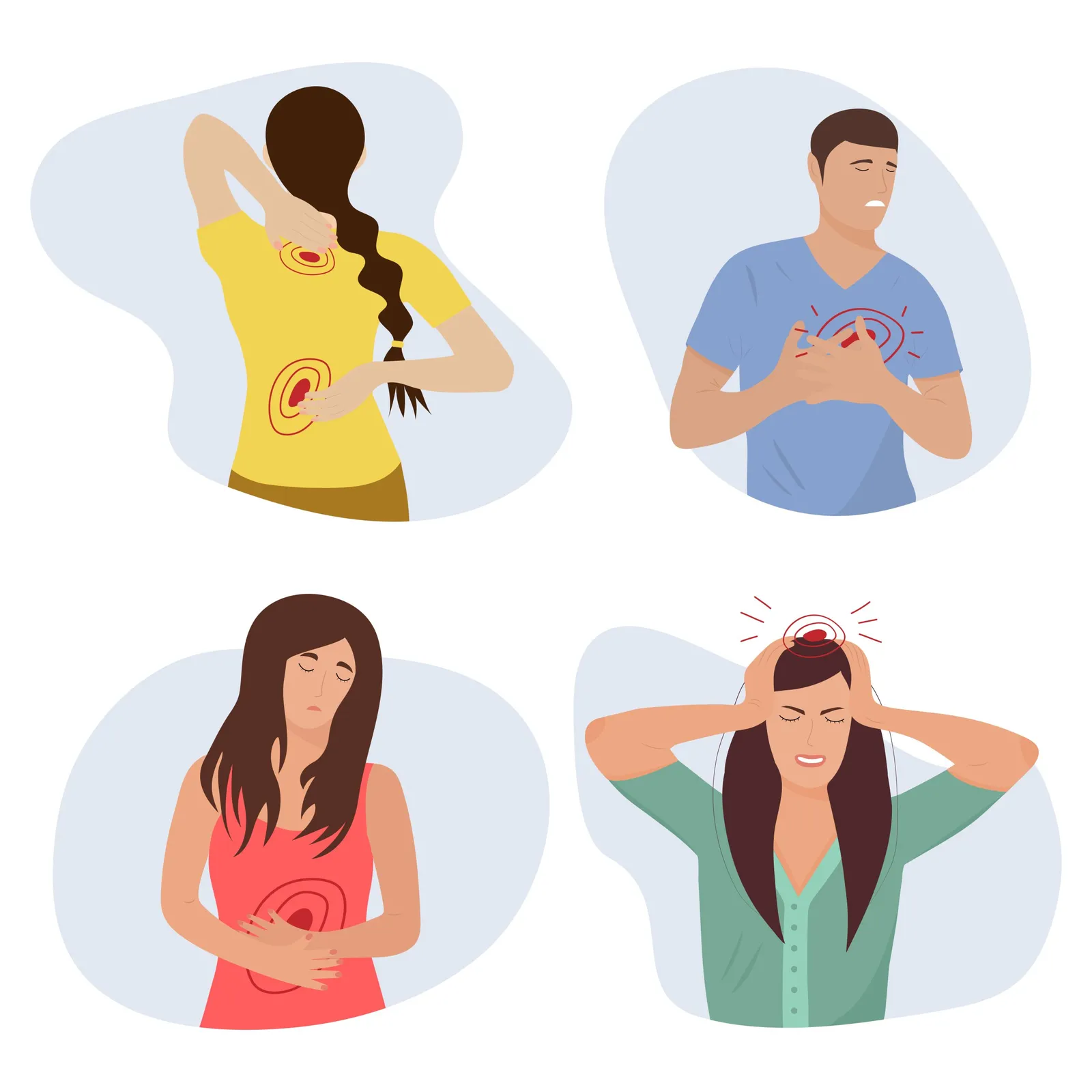 4 people and Pain Management